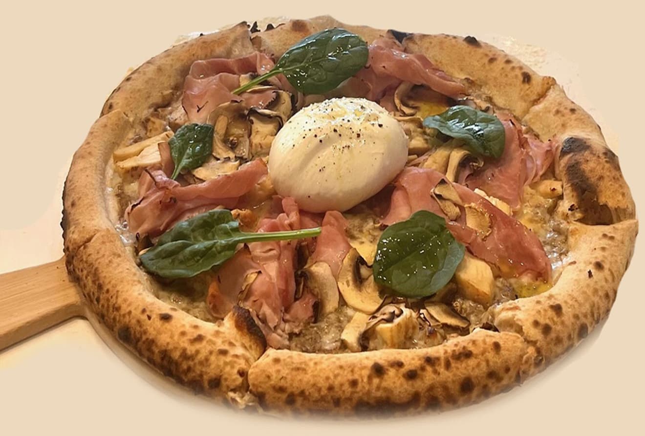 Croque Madame served on plate